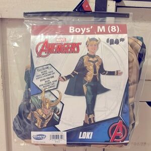 Boys’ M(8) Avengers Loki Halloween Custom 3PCS Set